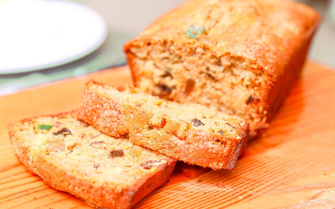 RECETA : PASTEL CON FRUTAS SECAS Y RON