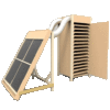 Le Séchoir à Fruits Solaire KSS - 100 % écolo - 100% - écono - 100% made in France - modèle JUMBO